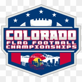 Colorado Flag Football Championships - Emblem, HD Png Download - colorado flag png