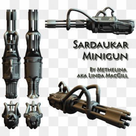 Sardaukar"s Minigun - Rifle, HD Png Download - minigun png