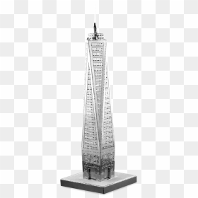 Metal Earth Architecture - Monochrome, HD Png Download - world trade center png