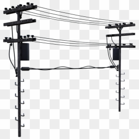 Electrical Wiring, HD Png Download - power lines png