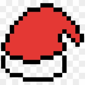 Chapeu Do Papai Noel - Spreadsheet Pixel Art Emoji, HD Png Download - minecraft sign png