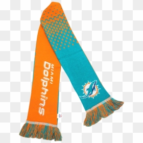 Nfl Miami Dolphins Scarf - Miami Dolphins, HD Png Download - miami dolphins png