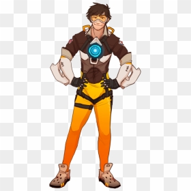 Male Tracer Overwatch just A Sketch, I Have A Thing - Male Tracer Overwatch, HD Png Download - tracer overwatch png