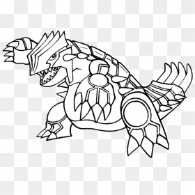 28 Collection Of Groudon Pokemon Coloring Pages - Pokemon Groudon Coloring Pages, HD Png Download - kyogre png
