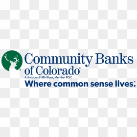 Community Banks Of Colorado, HD Png Download - fdic logo png
