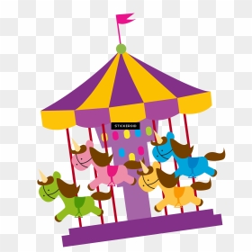 Carousel Sport , Png Download - Clipart Amusement Park Png, Transparent Png - carousel png