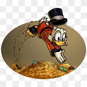 Scrooge Mcduck Quickie - Illustration, HD Png Download - scrooge mcduck png