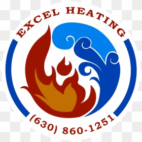 Excel Heating & Cooling Logo - Graphic Design, HD Png Download - trane logo png
