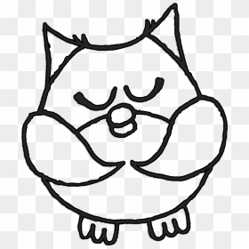 Image Result For Cute - Owl Black And White Clipart, HD Png Download - grinch face png