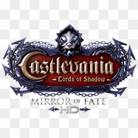 Lords Of Shadow - Castlevania Lords Of Shadow Mirror Of Fate Hd Logo, HD Png Download - castlevania png
