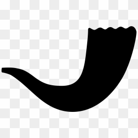 Shofar Icon Black And White , Png Download - Shofar Icon Png, Transparent Png - shofar png
