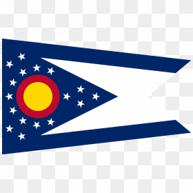 Ohio State Flag , Png Download - Outline Ohio Flag, Transparent Png - colorado flag png