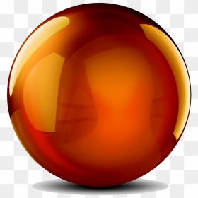 Orange Ball 3d , Png Download - Esferas Png, Transparent Png - esfera png