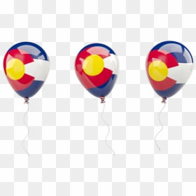 Download Flag Icon Of Colorado - Jordan Balloon, HD Png Download - colorado flag png