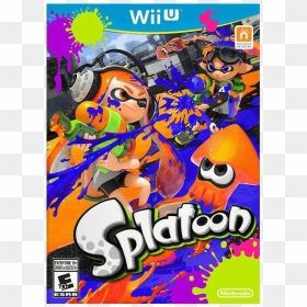 Wii U Splatoon 1, HD Png Download - splatoon squid png