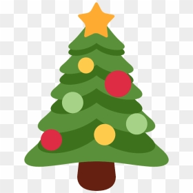 Christmas Tree Emoji Clipart - Christmas Tree Emoji, HD Png Download - leaf emoji png