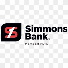 Little Rock Simmons Bank Logo, HD Png Download - fdic logo png