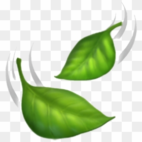 Leaves Emoji Clipart , Png Download - Iphone Leaves Emoji, Transparent Png - leaf emoji png