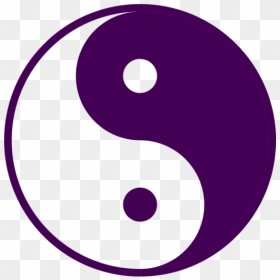 Area,purple,text - Circle, HD Png Download - yin yang symbol png