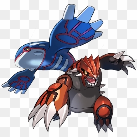 Groudon Pokemon, HD Png Download - kyogre png