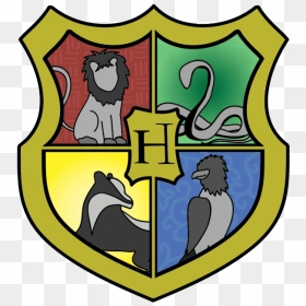Hogwarts House Crest Free, HD Png Download - slytherin crest png