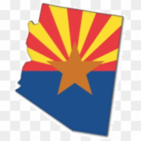 Arizona Flag Vector - Arizona Clipart, HD Png Download - irish flag png