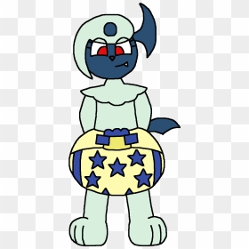 Ariel The Little Absol - Cartoon, HD Png Download - absol png