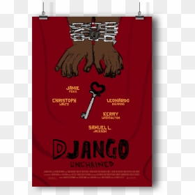 Django Unchained // Movie Poster - Banner, HD Png Download - movie poster png