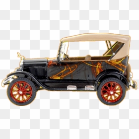 Antique Car, HD Png Download - car flames png