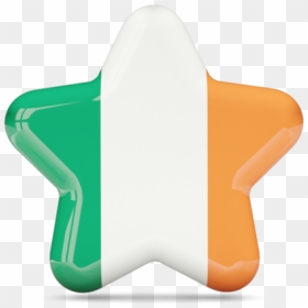 Irish Flag Of Ireland Flags - Ireland Flag Star, HD Png Download - irish flag png