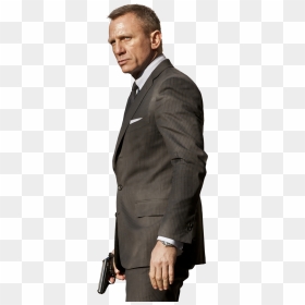 Download James Bond Png Free Download - Daniel Craig James Bond, Transparent Png - james bond png