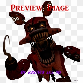 Transparent Nightmare Clipart - Nightmare Foxy Png Gif, Png Download - foxy png