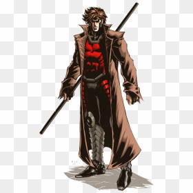 Gambit Png Transparent Image - Gambit X Men Transparent, Png Download - gambit png