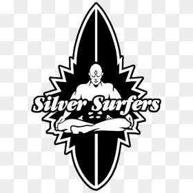 Coloring Book, HD Png Download - silver surfer png