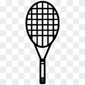 Tennis Racquet - Line Art, HD Png Download - tennis racquet png