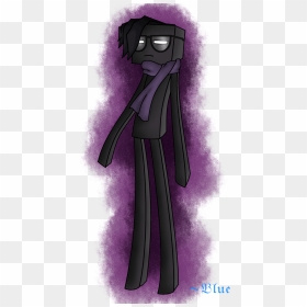 Enderman Drawing Scarf, HD Png Download - enderman png