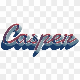 Casper 3d Letter Png Name - Graphic Design, Transparent Png - casper png
