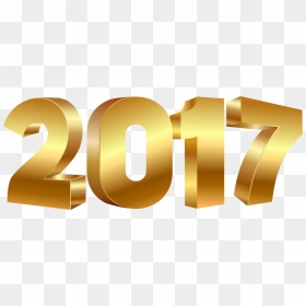 New Years Eve 2018 Gold Letters Png - 2017 Gold Png, Transparent Png - minecraft gold png