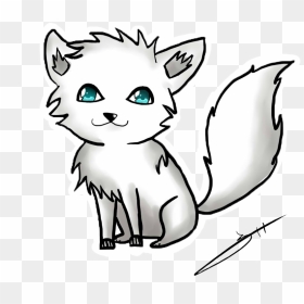 Cute Cat Anime Png Clipart , Png Download - Anime Black And White Cat, Transparent Png - cute anime png
