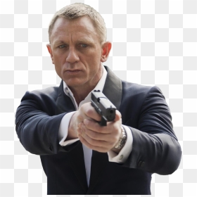 James Bond Png Transparent - Daniel Craig 007 No Time To Die, Png Download - james bond png