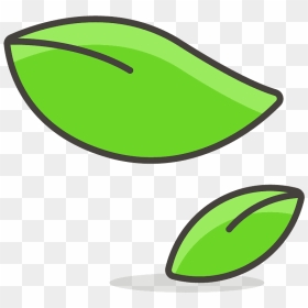 Leaf Fluttering In Wind Emoji Clipart, HD Png Download - leaf emoji png