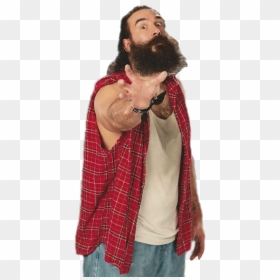 Luke Harper Wearing Red Shirt 14-awl1073 - Plaid, HD Png Download - luke harper png