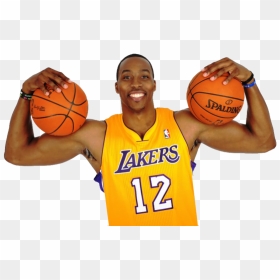 Dwight Howard Lakers Png, Transparent Png - dwight howard png