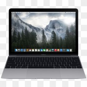 Macbook Select Spacegray - Macbook A1534, HD Png Download - mac book png