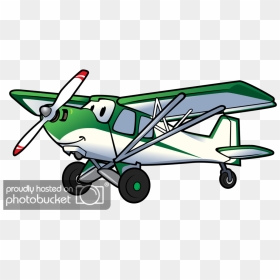 Clip Art Cartoon Airplane With Transparent Background - Cartoon Transparent Background Png Planes, Png Download - aircraft png