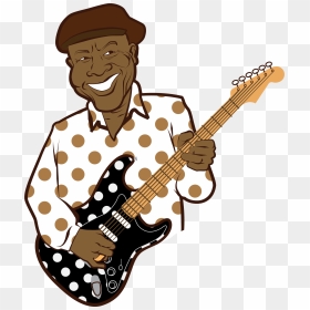 Illustration By Sean Thorenson/vg Archive - Clip Art, HD Png Download - guitarist png