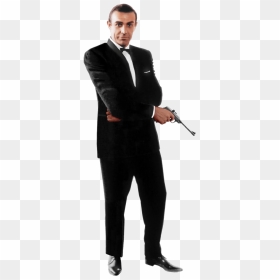 Sean Connery James Bond Clip Arts - James Bond Sean Connery Tuxedo, HD Png Download - james bond png