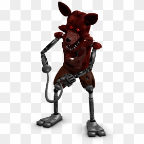 Five Nights At Freddy"s 2 Scrap Game Jolt Jump Scare - Five Nights Scrapped Foxy, HD Png Download - foxy png