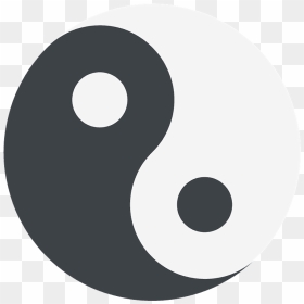 Yin Yang Emoji Clipart - Gwanghwamun Gate, HD Png Download - yin yang symbol png
