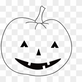 Transparent Pumpkin Outline Png - Clip Art Halloween Outline, Png Download - pumpkin outline png